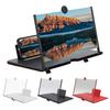 10/12/14/16/18-Inch Phone Screen Magnifier Foldable Phone Holder with Screen Enlarger Amplifier Movies Videos
