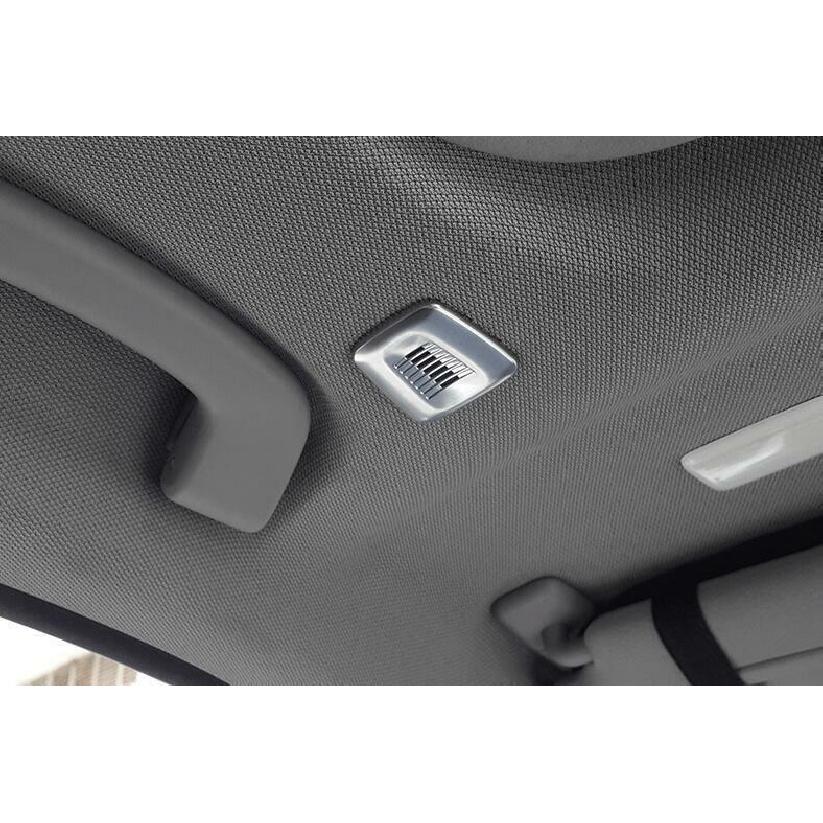 Для BMW X3 F25 X4 F26 2011-2016 2017 ABS Серебристая Накладка на Крышу Автомобиля для Микрофона