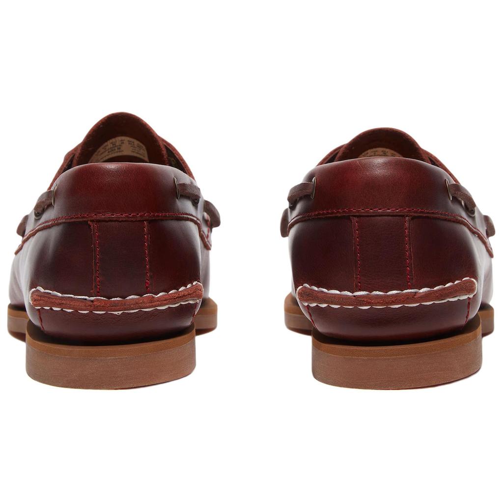 Timberland Classic Boat Comfortable Versatile Sailing Shoes Women Shoes Burgundy TB0A2Q9XEIW