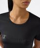 CHAMPION Women'S Big Logo Athletic T-Shirt Black