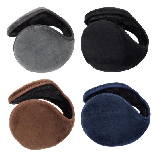 Унисекс зимние наушники толстые плюшевые защитные наушники ветрозащитный противоскользящий для поездок на работу на открытом воздухе катание на лыжах декоративные наушники