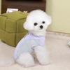 Spring and Summer Dog Clothes Ice Silk Mesh Cool Vest Teddy Bear Small and Medium Dog Cool Clothes Pet Clothes