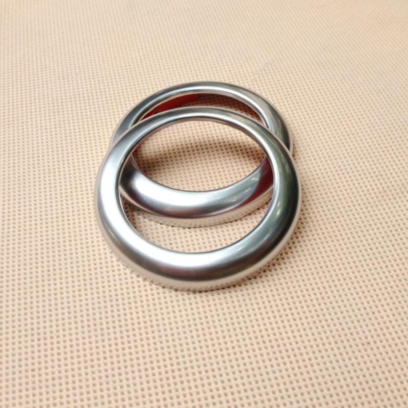 Для Toyota Corolla S LE для Corolla Hybrid 2014-2018 ABS хромированные автомобильные стерео аудио чехлы для динамиков кольцо аксессуары для интерьера 2