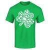 Irish Shamrock Green Clover Cloud T-shirt St. Patrick's Day Shirt