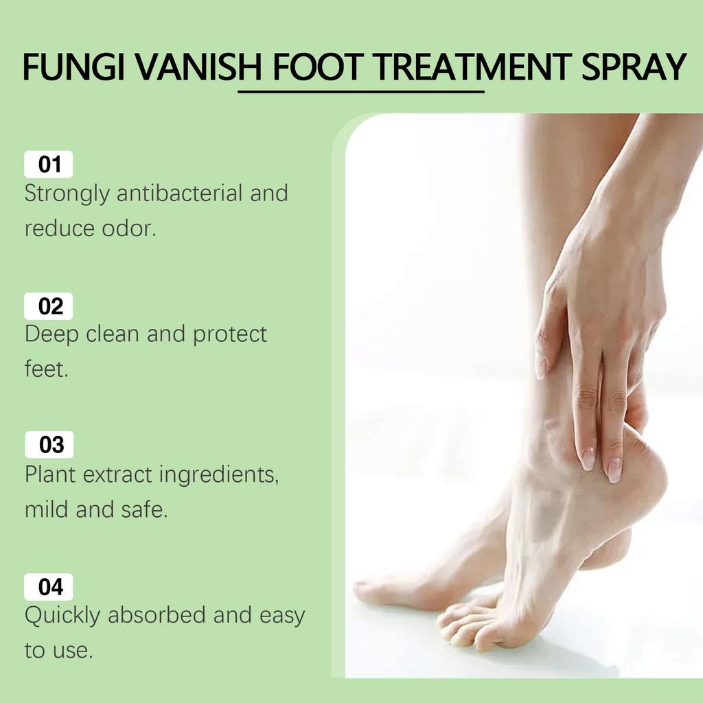 Foot Odor SprayAntibacterial Deodorant PowderAnti Itch Sweat Odor Feet Athletes Foot Liquid Anti-Fungi Shoe Sock Feet Care 30ml