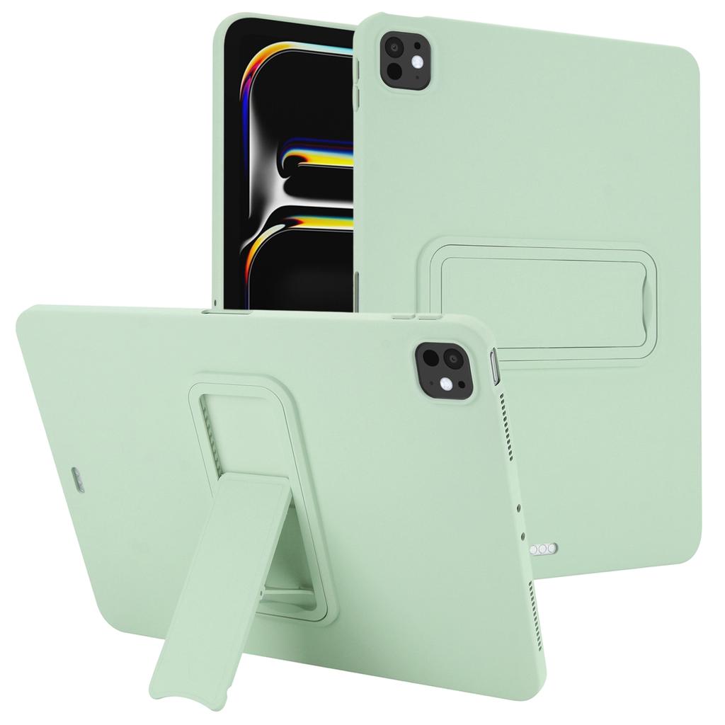 Tablet Case For iPad Pro 12.9-inch (2018) / 12.9 (2020) / 12.9 (2021) / 12.9 (2022) TPU + PC Skin-Friendly Kickstand Tablet Cover