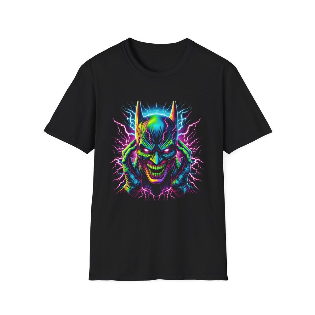 Neon Evil Batman - Embrace the Dark Knight's Sinister Side