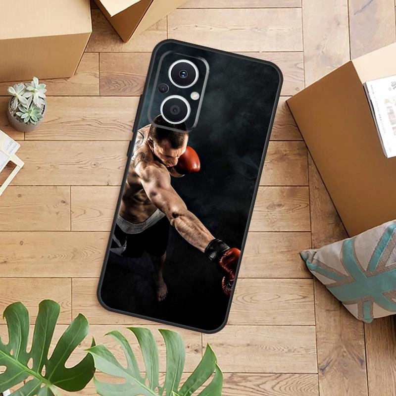 Чехол для телефона 'Я люблю бокс' для OPPO Reno 14 13 11 12 F 10 Pro 8T 7 8 Lite OPPO Find X9 X8 X5 Pro Задняя крышка