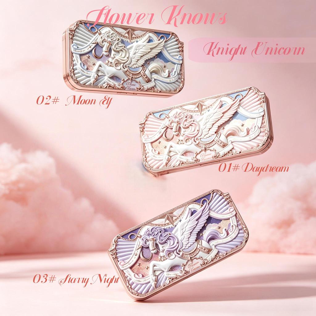Предпродажа новой палетки теней для век Flower Knows New Knight Unicorn