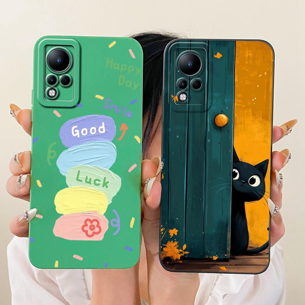 Чехол Для Infinix Note 11 Чехол Модный Мультяшный Милый Забавный Расписной Силиконовый Чехол Для Телефона Для Infinix Note11 X663 X663B