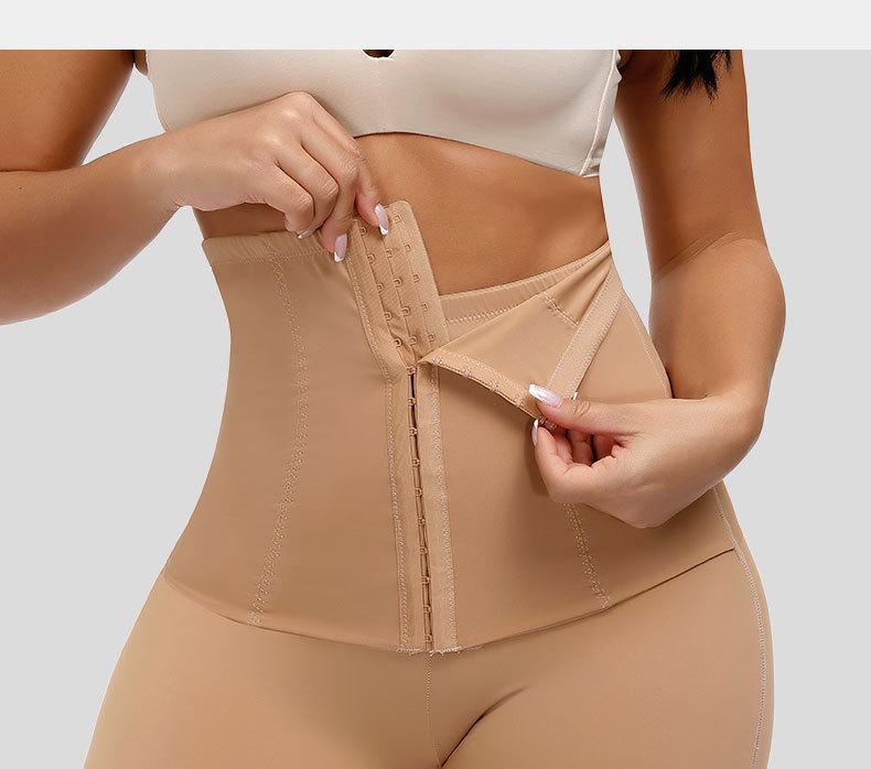 Базовые утягивающие шорты с высокой талией для контроля живота и подъема бедер большого размера