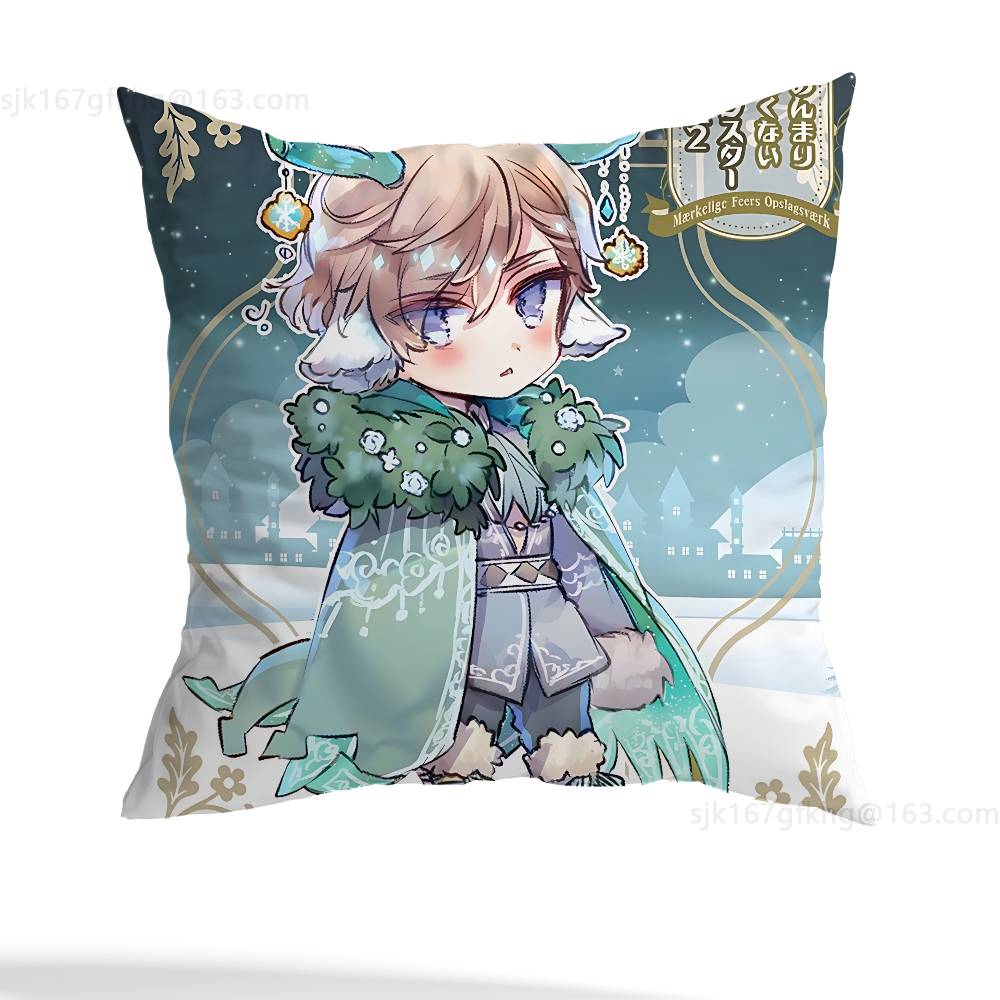 Аниме H-Hetalia World Stars Наволочка Квадратная Двусторонняя Печать Короткий Плюш Подушка для Дивана Подушка для Спальни Прикроватная