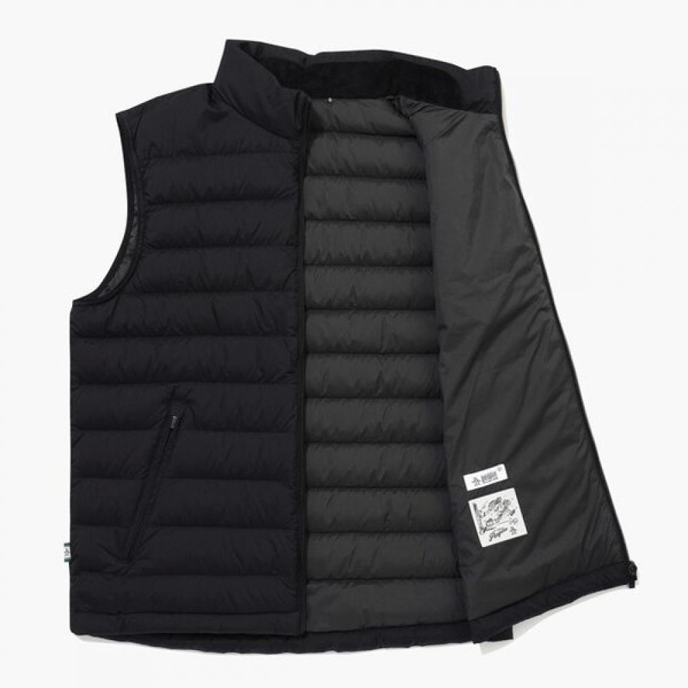 Munsingwear Men Lightweight Down Vest Black Mr321pwv95