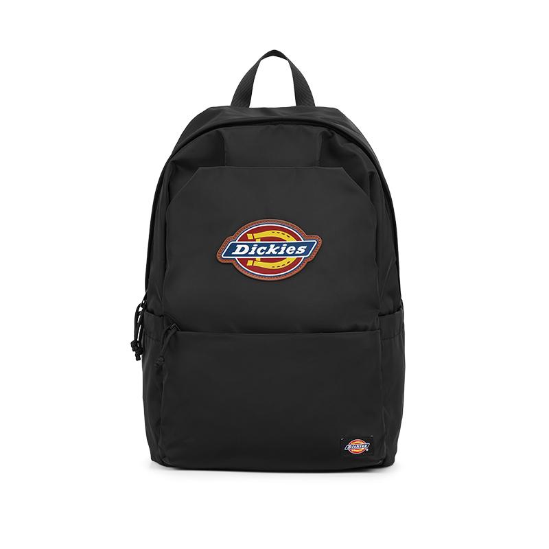 Dickies Leather Logo Lightweight Large Capacity Student Commuter Laptop Backpack Unisex Backpack DK-B030
