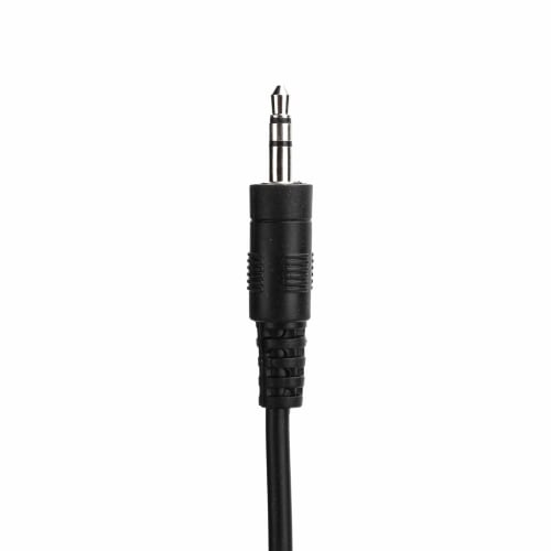 Condenser Microphone, Smartphone Microphone for Karaoke, Computer Karaoke, U-Shaped, 3.5mm Audio Adapter Included, Handheld Wired Microphone for Live