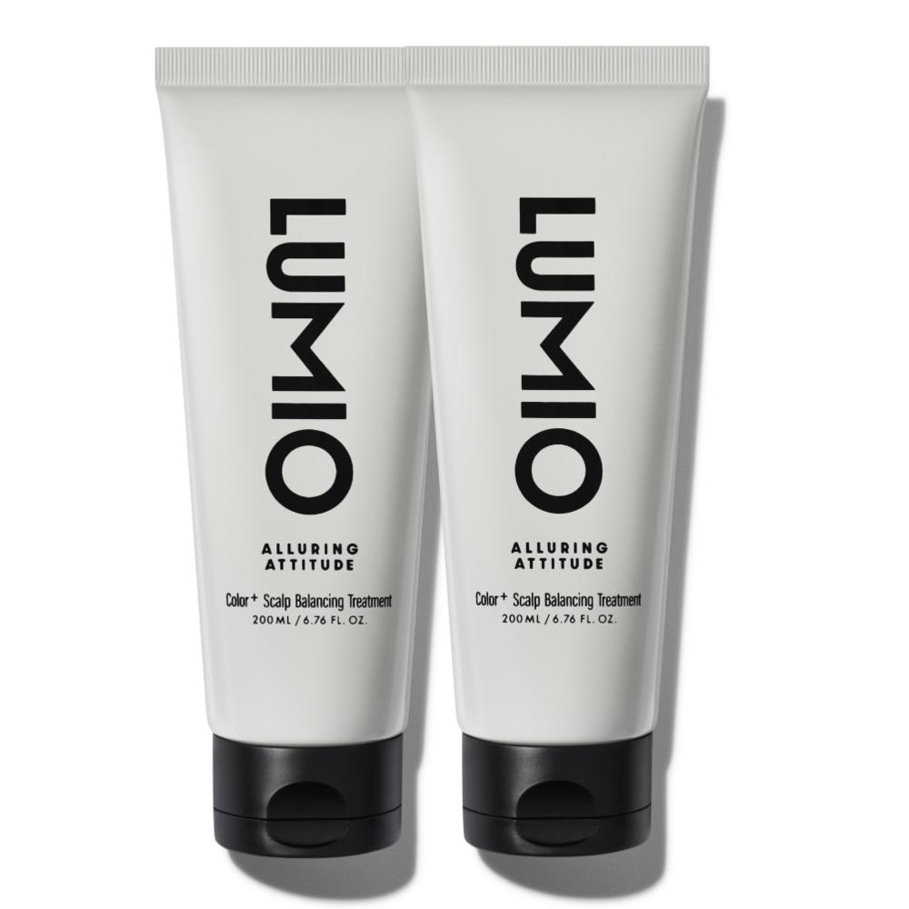Lumio Color Maintenance, Hair Loss Relief, Damaged Hair, Scalp Strengthening Pack Plus Treatment (34.3% / 21.4% Improvement) 2 pcs 200ml