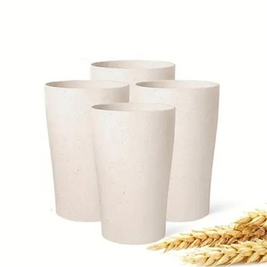 16Pcs Cutlery Set Stackable Unbreakable Plates, Bowls And Cups Set BPA-Free Tableware for Family