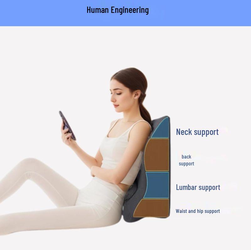 Эргономичная трансграничная подушка для сна из пены с памятью для сна лицом вниз и использования телефона