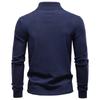 Polo Ralph Lauren 2026 Autumn/Winter Embroidered New Large Men's Stand Up Collar Half Zipper Long Sleeve German Velvet Warm Base Sweater