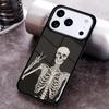 Чехол для телефона с рисунком «Скелет Череп» для iPhone 17,16e,15,14,13,12,11,Mini,Pro,MAX, мягкий силиконовый чехол