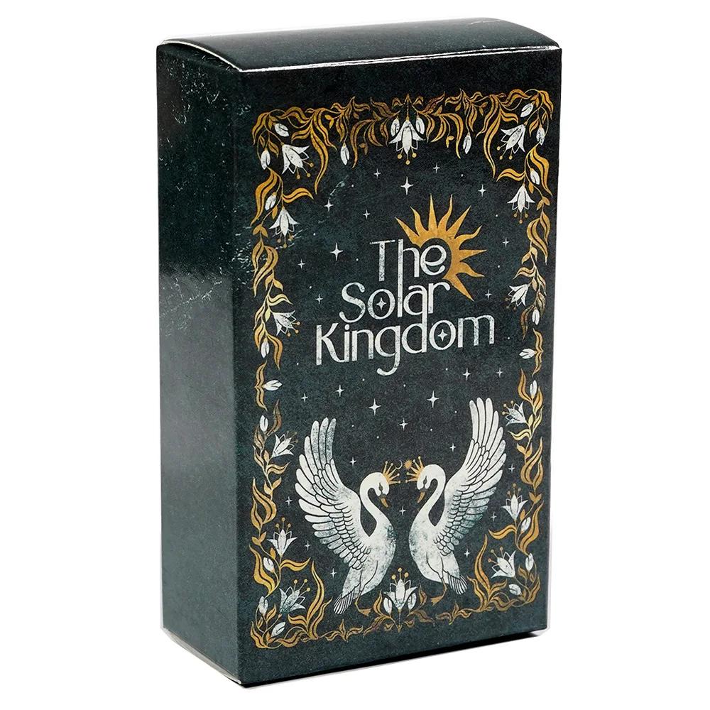 The Solar Kingdom Tarot cards A 78 Psychological Oracle Deck With Vibrant Imagery For Future And Past