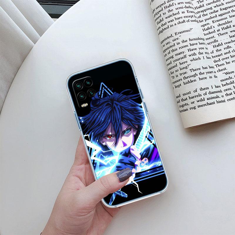 Прозрачный чехол для телефона Naruto Uzumaki Sasuke для Samsung Galaxy A04 A04S A14 A23 A34 A54 M23 M33 M52 M53