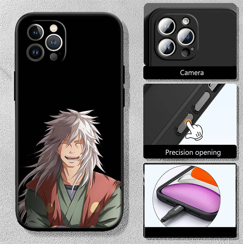 MH99 Чехол для телефона Naruto Jiraiya для iPhone 7 8 11 12 13 14 15 16 17 16E XS Pro Max XR X SE Air