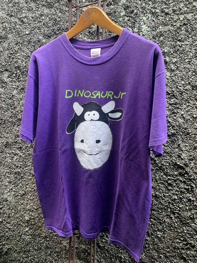 Винтажная футболка с логотипом группы Dinosaur Jr Y2K 2000-х Альтернативный рок Футболка S 5XL PA2275