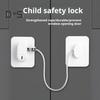 Window Safety Lock Punch-Free Installation Limiter Function for Child Safety Childproof Window Restrictor Lock for Sliding Doors Windows