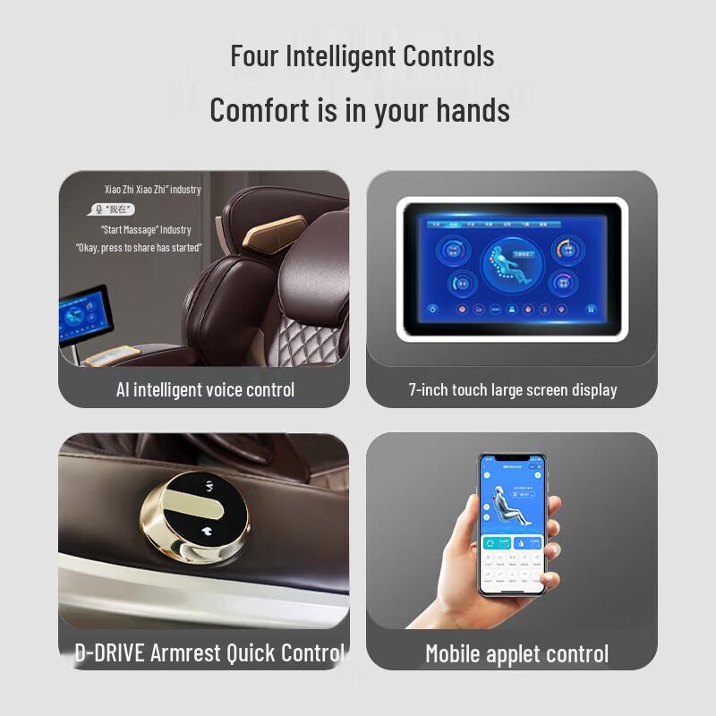 Kangzuo Zero-Gravity Full-Body Massage Chair CN plug (adapter included)