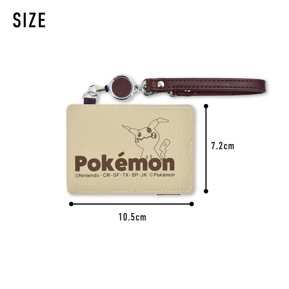 Нейлоновый чехол-пропуск с картой и кейс для Pokémon Wakkanezumi, Катушка, Кейс, Пикачу, Умбреон, Мимикью,