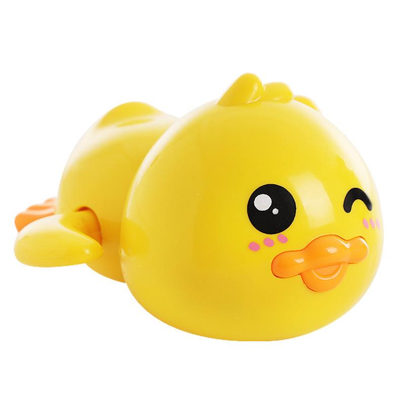 Игрушки для ванны Милая плавающая уточка Игрушки для ванны для малышей 1-3 года Плавающие заводные игрушки для мальчика девочки Новорожденного Игрушки для ванны Малыша