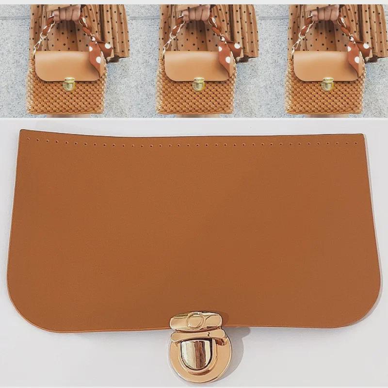 Кожаный чехол для сумки с винтовой пряжкой – клапан и аксессуары ручной работы