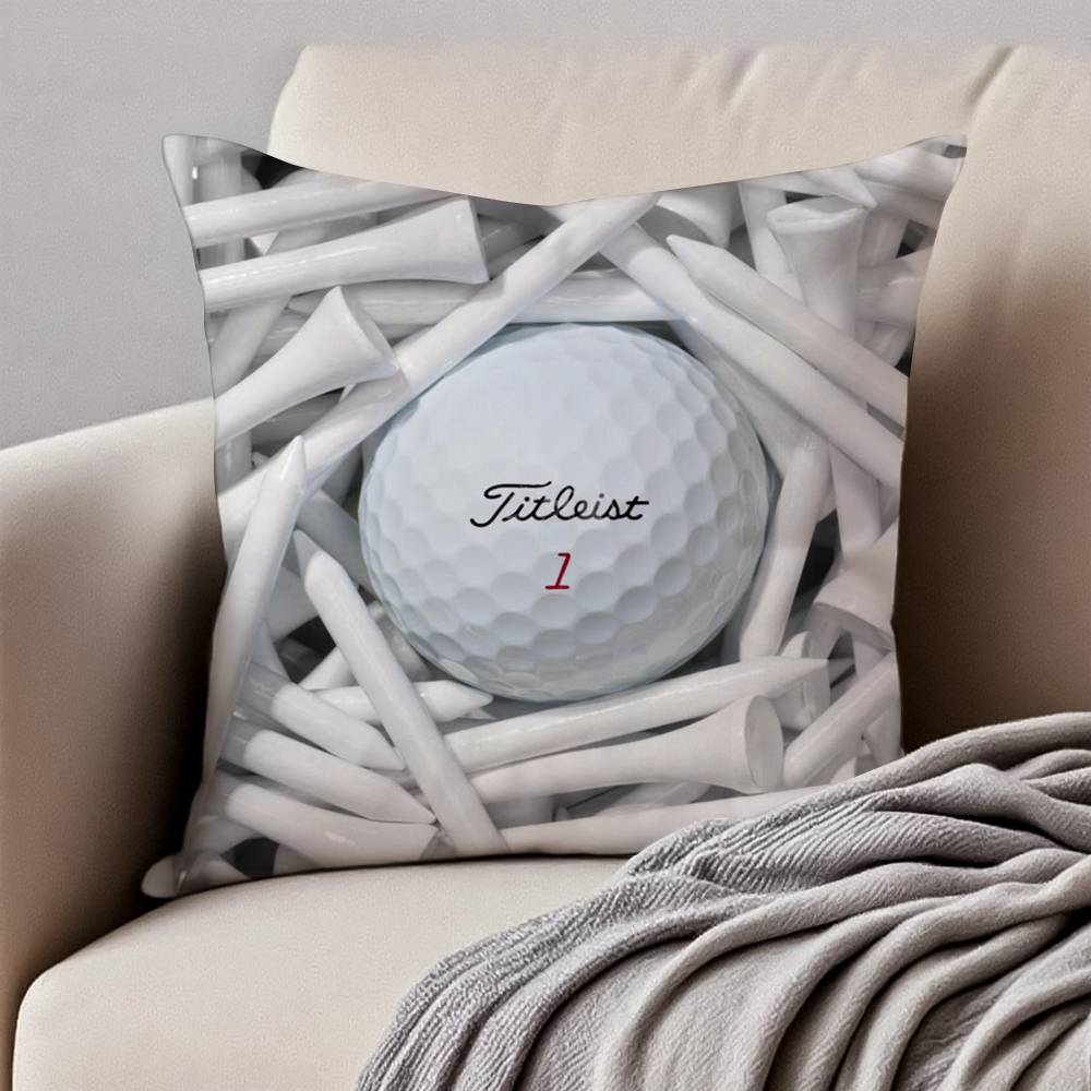 Спортивная наволочка для гольфа T-TitleistS Противопылевой клещ Невидимая молния Диван-кровать