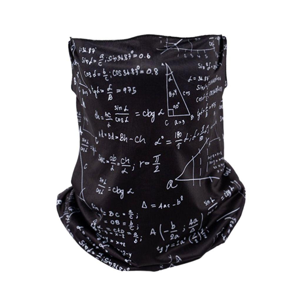 Дышащий прохладный шарф для лица эластичный шарф-балаклава для лица шелковая бандана лето