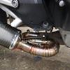 For CBR1000 CBR1000RR Exhaust Mid Pipe Motorcycle Slip on Stainless Steel Motocross 51mm Connect Tube Link 2008-2017 Years
