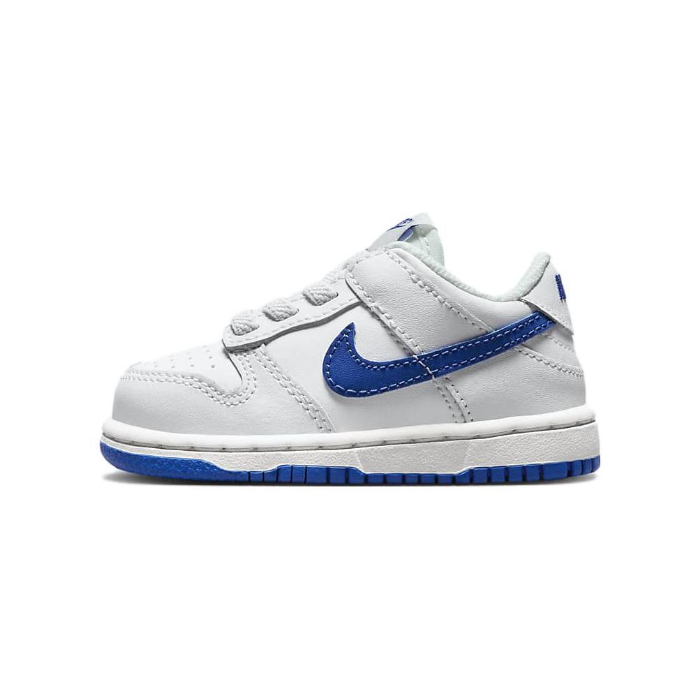 Nike Белые детские кроссовки Dunk Low TD Summit Hyper Royal DH9761-105