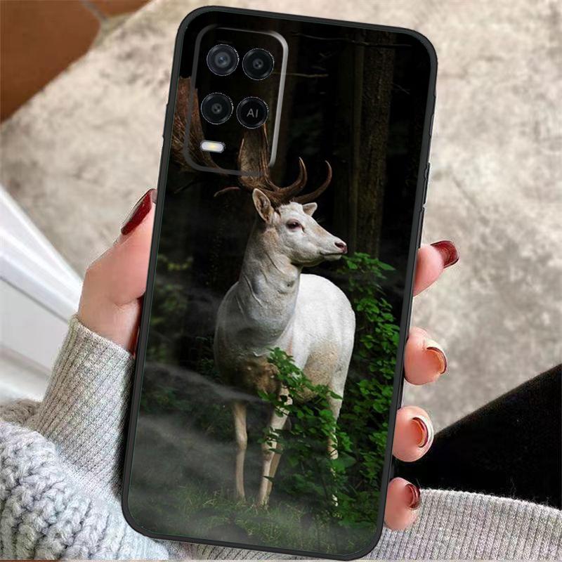 ПОТРЯСАЮЩИЙ ЧЕХОЛ С ОЛЕНЕМ Для Oppo A57 A17 A77 A40 A78 A54 A74 A94 A76 A16 A96 A18 A60 A80 A38 A58 A98 A15 A5 Pro