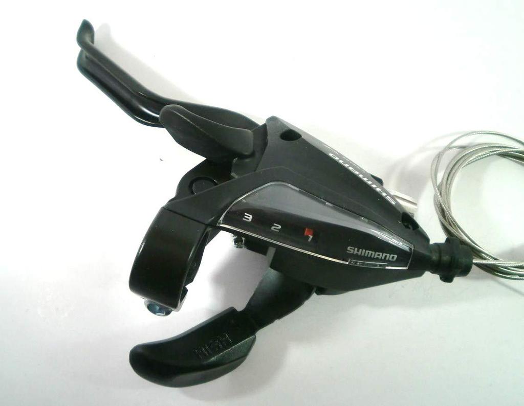 SHIMANO Рычаг 3x8 скоростей 4 пальца 961 Cantilever Brake черный левый и правый комплект ST-EF500L4/8R4 тормоз/переключение передач (V, Диск, Суппорт, Общий)