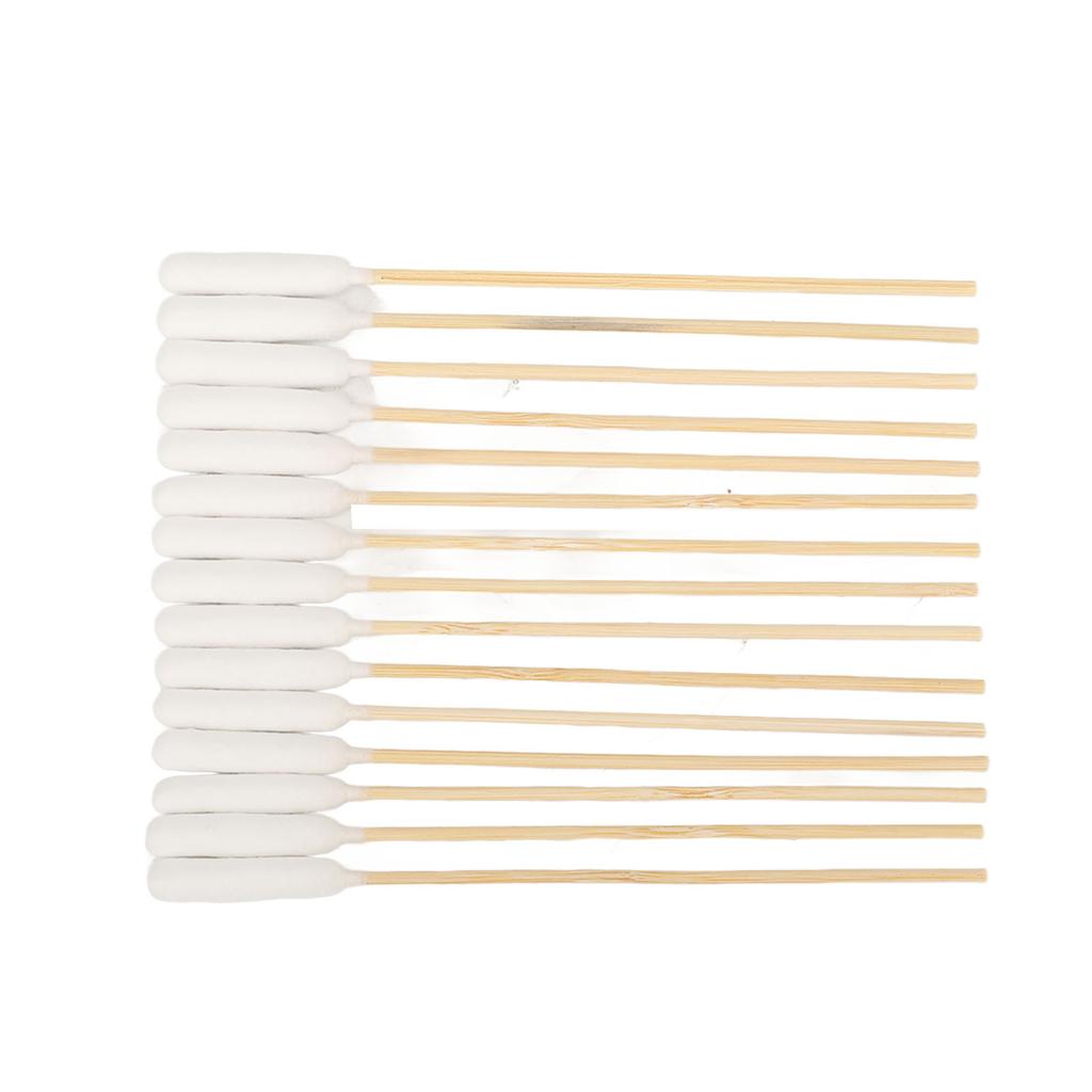 100pcs Dog Cat Cotton Buds Professional Dirt Removal Bamboo Stick Cotton Swabs for Cleaning Dogs Ears