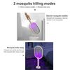 Electric 3in1 Insect Racket Swatter Zapper USB Rechargeable Mosquito Swatter Kill Fly Zapper Killer Trap