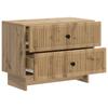 Artisan Oak Nightstand 62 x 34.5 x 47.5 cm Engineered Wood