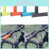 Высококачественные противоскользящие резиновые ручки для велосипеда с двойным алюминиевым замком