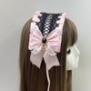 Multicolor Bowknot Ribbon Headwear Hair Accessories Sweet Hairband Lolita Lace Headband  Female