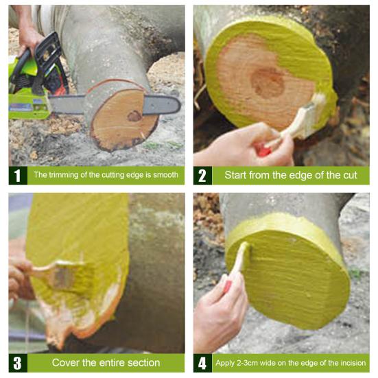 250 г паста для ран растений портативная эффективная прививка деревьев обрезка бонсай уход за срезами мазок герметик лечебный агент садовые принадлежности