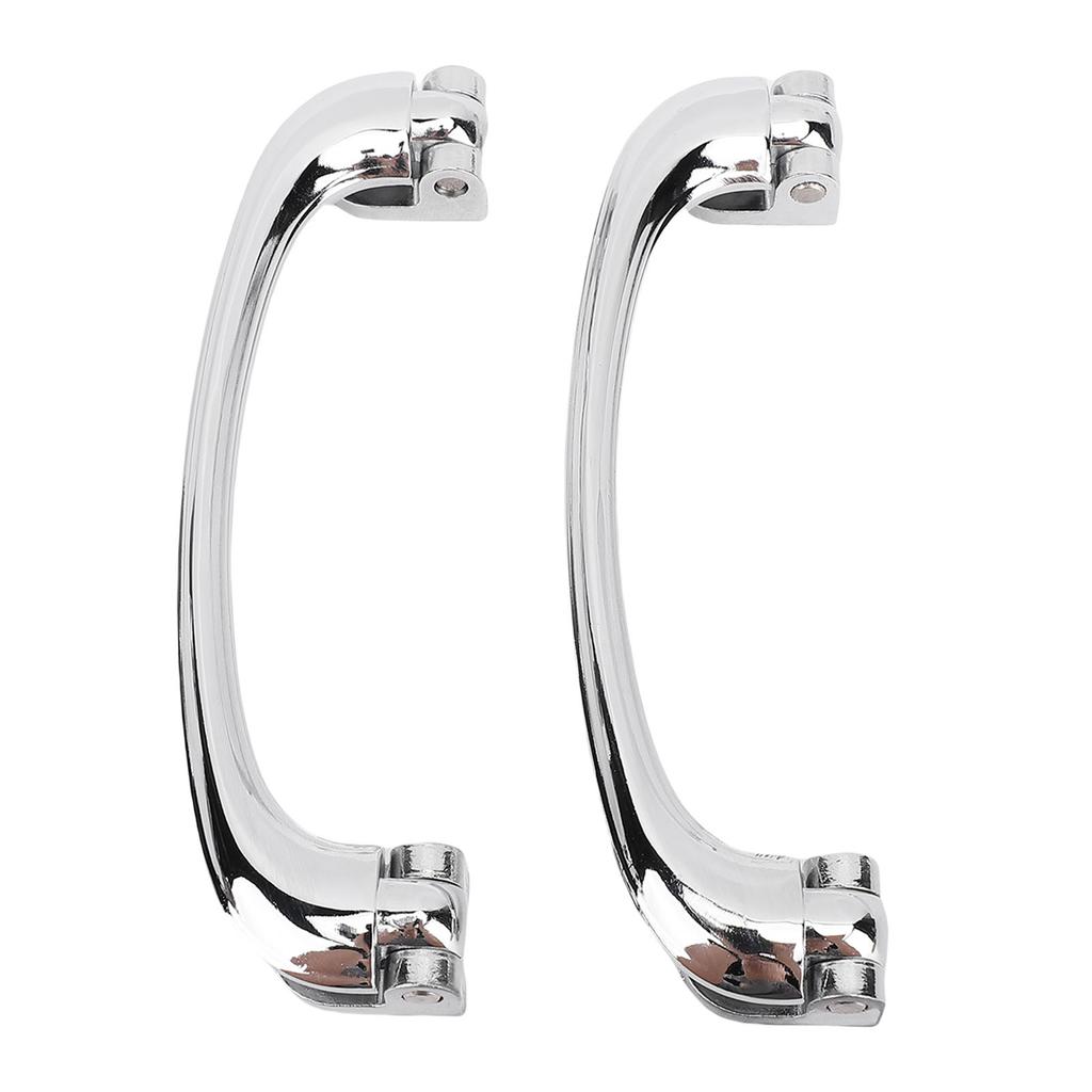 1 пара хромированных внутренних ручек двери Универсальные LWH106 Износостойкие внутренние ручки двери Замена для классических автомобилей Тюдор