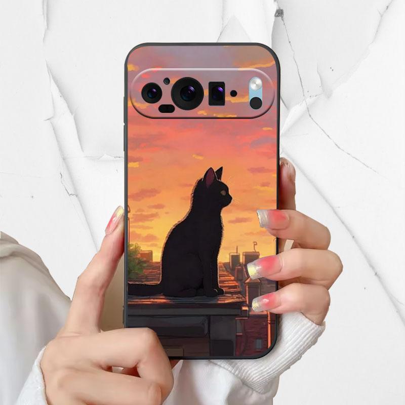 Чехол для Google Pixel 9 Pro 9A Ударопрочный Чехол Модный Рисунок Мягкий Силикон ТПУ Чехол для Телефона Для Google Pixel9 Pro 9Pro Pixel9A