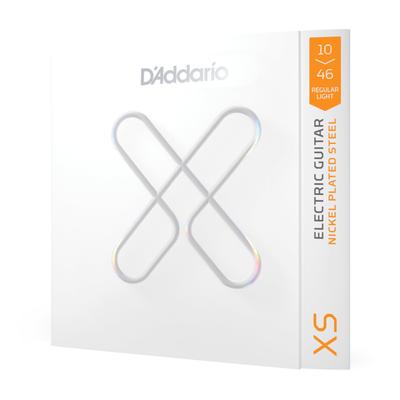 XS Покрытые Никелем Электрогитарные Струны Regular XSE1046 D'Addario, Легкие, .010-.046,