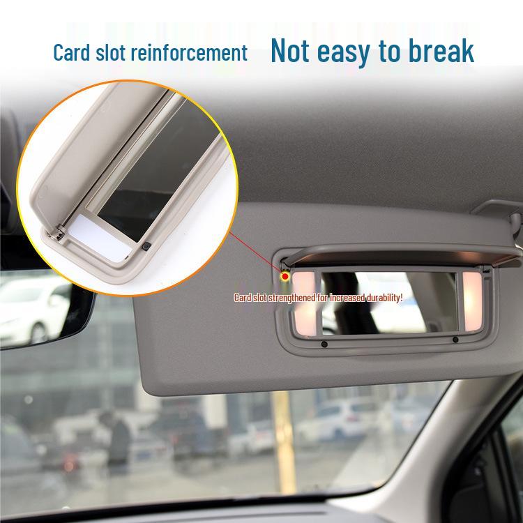 Compatible Sun Visor Vanity Mirror Cover for Volvo XC60, XC90, and S80