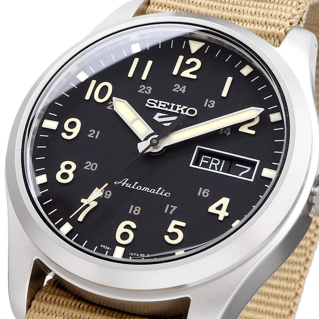 Seiko Мужские автоматические наручные часы 5 Sports Limited Edition SRPG35K1 Бежевые